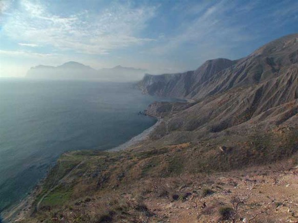 Image - The Kara-Dag ridge in the Crimean Mountains.